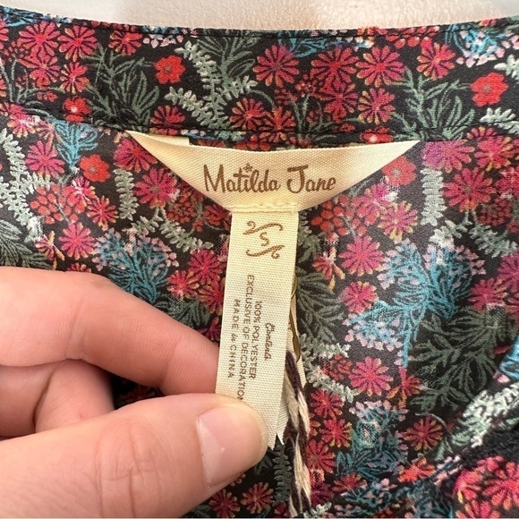 NWT Matilda Jane Carol  Chiffon Peasant Blouse - Picture 4 of 7